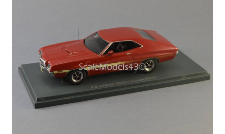 ТОРГИ С 1 РУБЛЯ 1:43 Ford Gran Torino Coupe Sport, масштабная модель, 1/43, Neo Scale Models