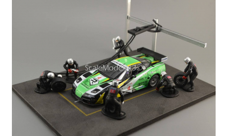 Pitstop mechanic set 6 figures, масштабная модель, 1:43, 1/43, Altaya