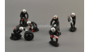 Pitstop mechanic set 6 figures, масштабная модель, 1:43, 1/43, Altaya