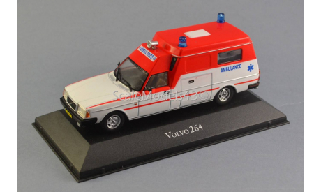 Volvo 264 ambulance С РУБЛЯ !!!, масштабная модель, 1:43, 1/43, Atlas