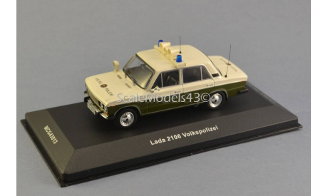 Lada 2106 Volkpolizei, масштабная модель, 1:43, 1/43, IST Models, ВАЗ