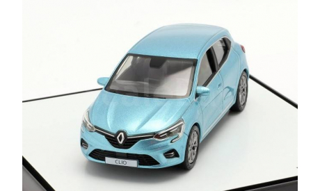 Renault Clio (light blue metallic), масштабная модель, Norev, scale43
