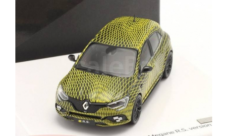 Renault Megane IV R.S. version Monaco 2017, масштабная модель, Norev, scale43