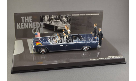 1:43 — Lincoln Continental Presidential Parade Vehicle X-100 Berlin (1963), масштабная модель, Minichamps, 1/43