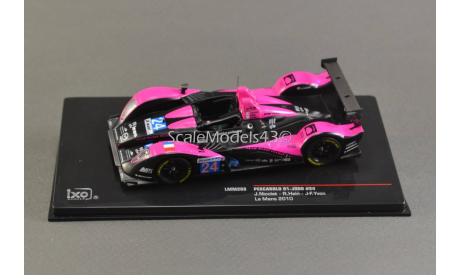 ТОРГИ С 1 РУБЛЯ 1:43 Pescarolo 01-Judd #24 24h LeMans 2010 Nicolet / Hein / Yvon, масштабная модель, 1/43, IXO Le-Mans (серии LM, LMM, LMC, GTM)