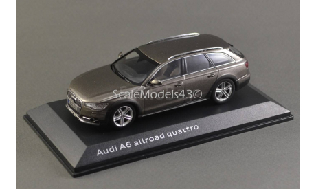 ТОРГИ С 1 РУБЛЯ 1:43 Audi A6 Allroad Quattro, масштабная модель, 1/43, iScale