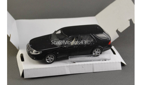 ТОРГИ С 1 РУБЛЯ 1:43 Saab 9-5 Wagon, масштабная модель, 1/43, Bauer/Cararama/Hongwell