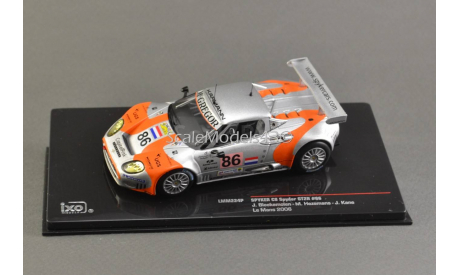 ТОРГИ С 1 РУБЛЯ 1:43 Spyker C8 Spyder GT2R #86 24h LeMans 2006 Bleekemolen / Hezemans / Kane, масштабная модель, 1/43, IXO Le-Mans (серии LM, LMM, LMC, GTM), Panoz