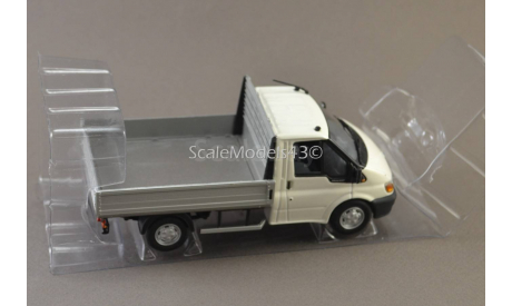 ТОРГИ С 1 РУБЛЯ 1:43 Ford Transit 2001 white, масштабная модель, 1/43, Minichamps