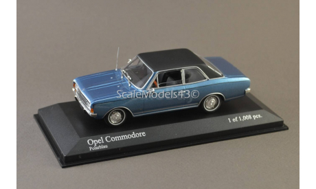 SALE / ЛИКВИДАЦИЯ !!! 1:43 Opel Commodore (1966), масштабная модель, Minichamps