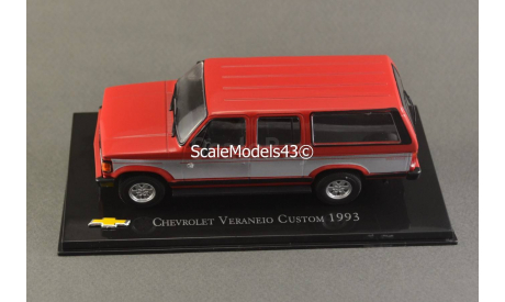 1:43 НОВОГОДНЯЯ РАСПРОДАЖА!!! SALE!!!  Chevrolet Veraneio Custom, масштабная модель, 1/43, Altaya