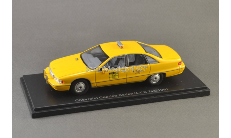 С РУБЛЯ !!! 1:43 Chevrolet Caprice Sedan N.Y.C. Taxi 1991, масштабная модель, BOS-MODELS, scale43