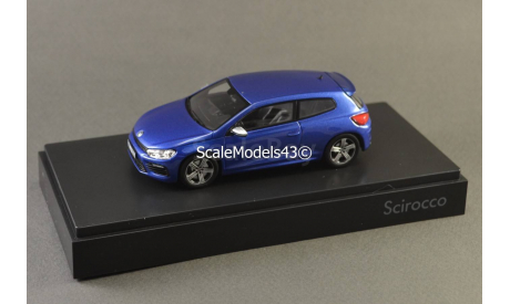 ЧЕРНАЯ ПЯТНИЦА!!! СКИДКИ 40/50/60%%% !!!! Volkswagen VW Scirocco R blue metallic, масштабная модель, 1:43, 1/43, Norev