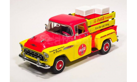 Chevrolet 3100 Coca-Cola Pick-up (1957) Matchbox - Шевроле 3100 Пикап, масштабная модель, 1:43, 1/43