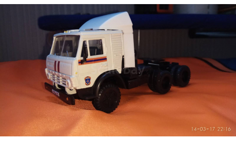 КАМАЗ-5410 МЧС, масштабная модель, 1:43, 1/43