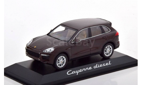 Porsche Cayenne (958) E2 II Diesel 2014 mahogany brown metallic, масштабная модель, Minichamps, scale43