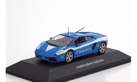 Lamborghini Gallardo Polizei Italien 2004, масштабная модель, Atlas, scale43