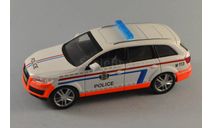 Audi Q7 / Полиция Люксембурга / ПММ # 28, журнальная серия Полицейские машины мира (DeAgostini), Полицейские машины мира, Deagostini, scale43
