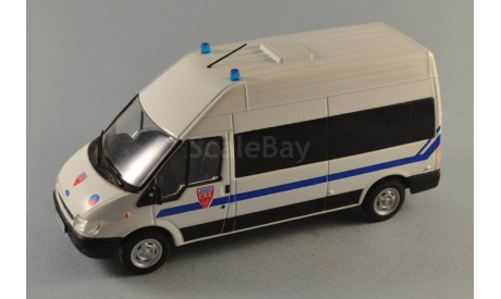 Ford Transit / Полиция Франции / ПММ # 41, журнальная серия Полицейские машины мира (DeAgostini), Полицейские машины мира, Deagostini, scale43