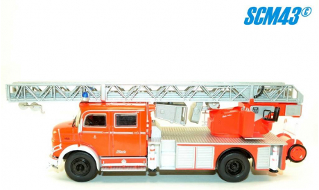 Mercedes-Benz L1519 fire department, масштабная модель, Altaya, scale43