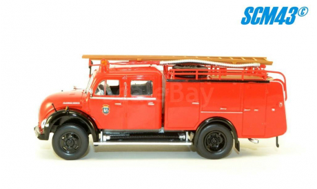 Magirus Deutz Mercur TLF 16 Fire Department Madrid, масштабная модель, Altaya, scale43