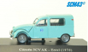 Citroen 3CV AK Entel 1970 türkis, масштабная модель, Citroën, Altaya, scale43