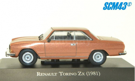 Renault Torino ZX 1981, масштабная модель, Altaya, scale43