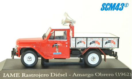 IAME Rastrojero Diesel Amargo Obrero 1962, масштабная модель, Altaya, scale43