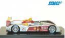 Audi R10 TDI Winner 24 Le Mans Capello/Kristensen/McNish 2008, масштабная модель, Spark, scale43