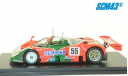 Mazda 787B Sieger 24h Le Mans Weidler/Herbert/Gachot 1991, масштабная модель, Spark, scale43