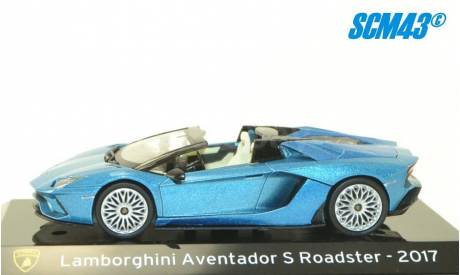 Lamborghini Aventador S Roadster, масштабная модель, Altaya, scale43