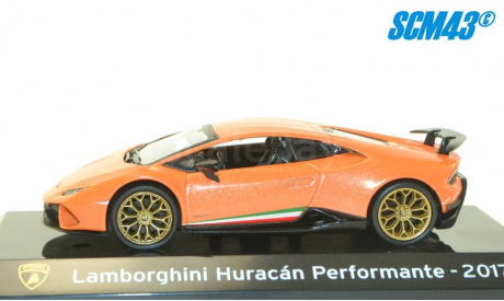 Lamborghini Huracan Performante, масштабная модель, Altaya, scale43