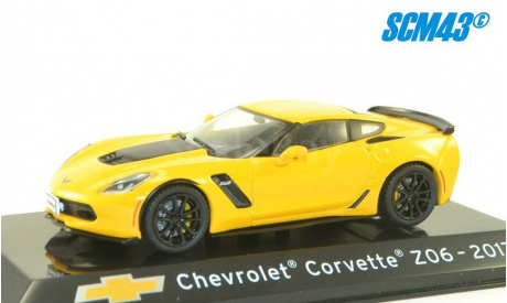 Chevrolet Corvette Z06, масштабная модель, Altaya, scale43