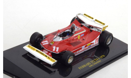 Ferrari 312 T4 #11 World Champion formula 1 1979 Jody Scheckter, масштабная модель, Altaya, scale43