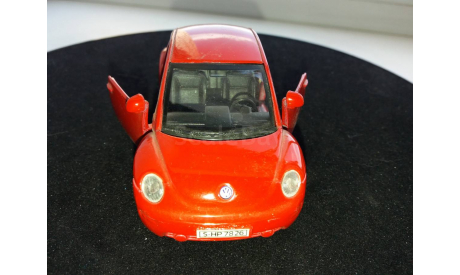 Volkswagen New Beetle, масштабная модель, Welly, scale0
