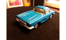 Chevrolet Corvette  1962, масштабная модель, MotorMax, 1:43, 1/43