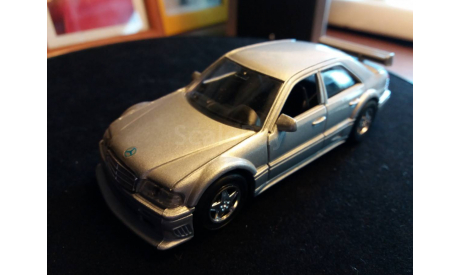 Mercedes-Benz C-class AMG, масштабная модель, Welly, scale43