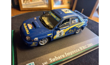 Subaru - Impreza WRC 2001, масштабная модель, Hongwell, 1:43, 1/43