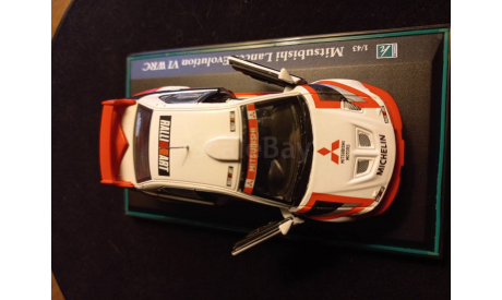 Mitsubishi - Lancer Evolution VI WRC, масштабная модель, Hongwell, scale43