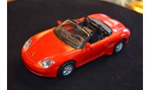 Porsche - Boxster Cabrio, масштабная модель, Welly, scale43