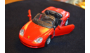 Porsche - Boxster Cabrio, масштабная модель, Welly, 1:43, 1/43