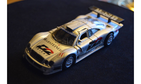 Mercedes - Benz CLK-GTR, масштабная модель, Mercedes-Benz, Welly, 1:43, 1/43