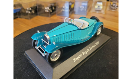 Bugatti - Type 41 La Royale Armand Esders Roadster 1927, масштабная модель, Altaya, scale43