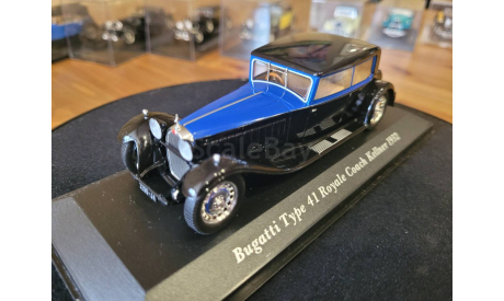 Bugatti - Type 41 La Royale Coach Kellner  1932, масштабная модель, Altaya, scale43