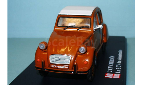 Citroen 2CV6 ’пенсионерский :)’, /Auto Plus/, 1:43, масштабная модель, Eligor, scale43, Citroën