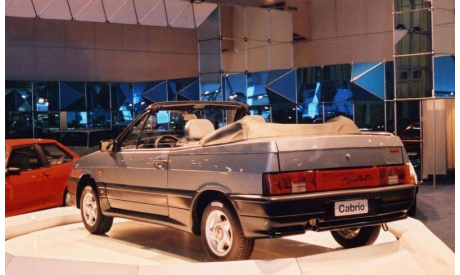 КИТ Lada Samara Cabrio, сборная модель (другое), ВАЗ, Конверсии мастеров-одиночек, 1:43, 1/43