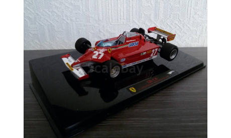 Ferrari F1 126 CK, масштабная модель, 1:43, 1/43, Hot Wheels Elite