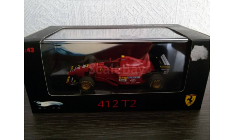 Ferrari F1 412 T2, масштабная модель, 1:43, 1/43, Hot Wheels Elite