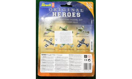 1/72      Модель истребителя Vought F4U-1 Corsair, сборные модели авиации, Revell, 1:72