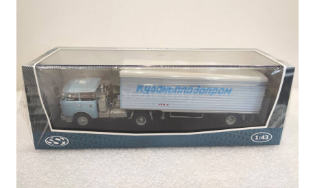 1/43     Skoda-706MTTN с полуприцепом Alka N12CH кубаньплодпром, масштабная модель, SSM, scale43, Škoda